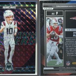 Panini Mosaic - Drake Maye - Touchdown Masters Mosaic Green