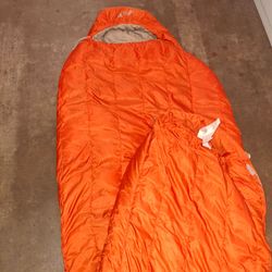 E.m. s  sleeping bag, down