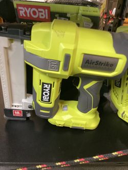 RYOBI 18v  18ga Narrow Crown Stapler (Tool-Only) $130