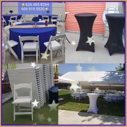 Cocktail tables resin chairs turf/carpet