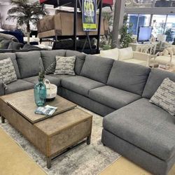 Grey Couch Sectional Brand New
