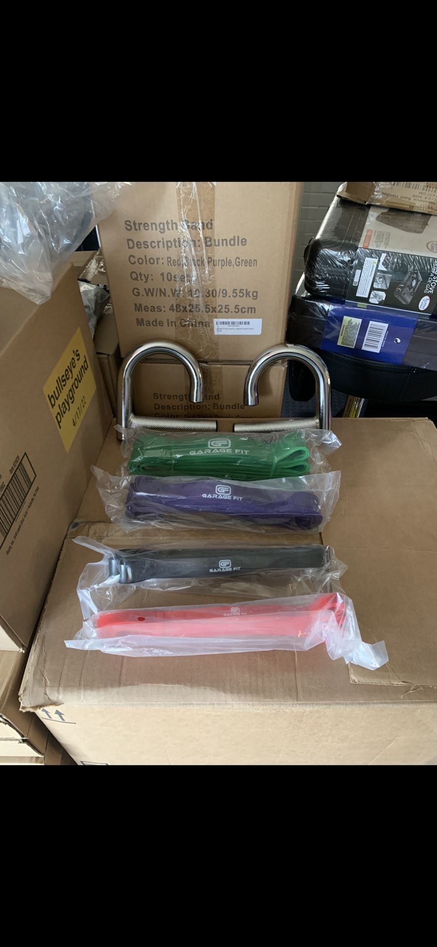 Resistance Bands And Handles