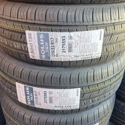 215/55/17 Kumho Solus Tires