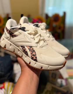 Reebok Zig Kinetica Sneakers Leopard Print