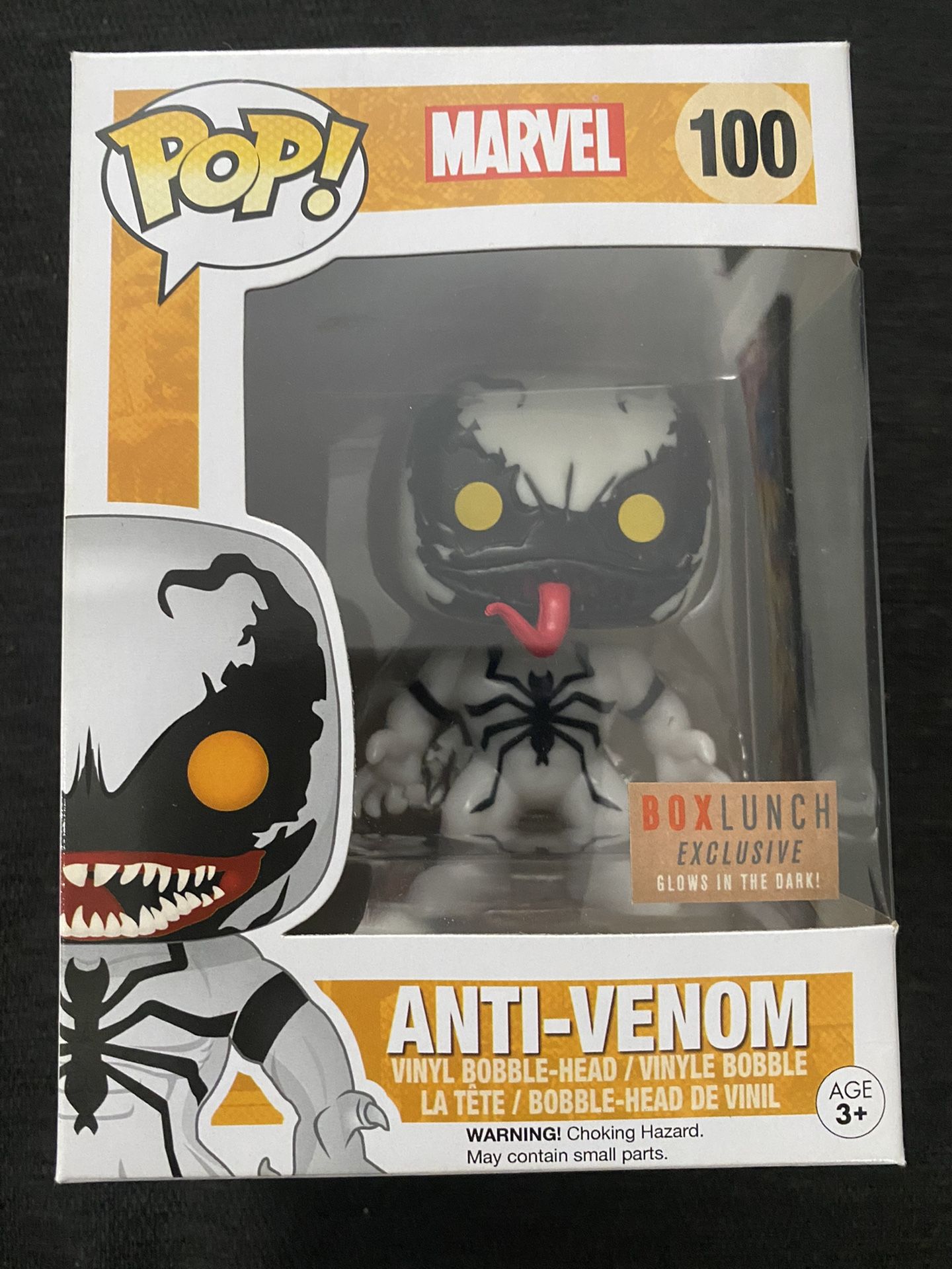 Funko Pop Spider Man Anti Venom 100 Box Lunch Exclusive