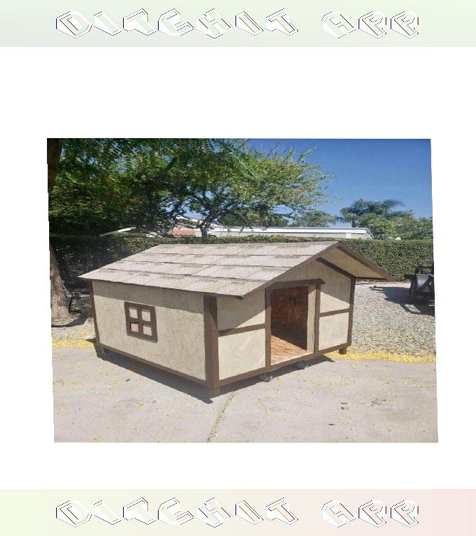 test three Outdoor Pet Houses - Reliable Homes for Cheerful Pets
