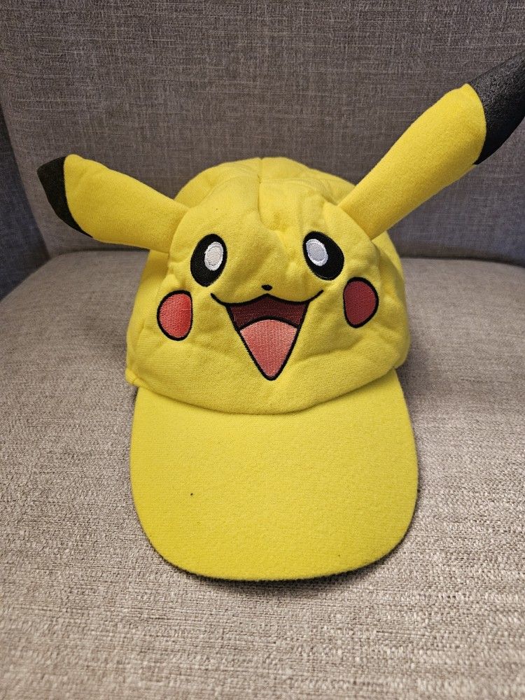 Kids Pokemon Pikachu Character Baseball Cap