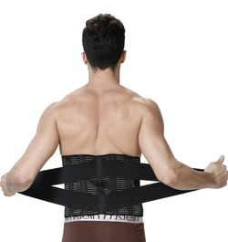 Lumbar support belt