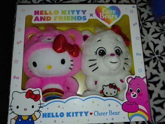 Hello Kitty x Care Bears Cheer Bear Plush Set