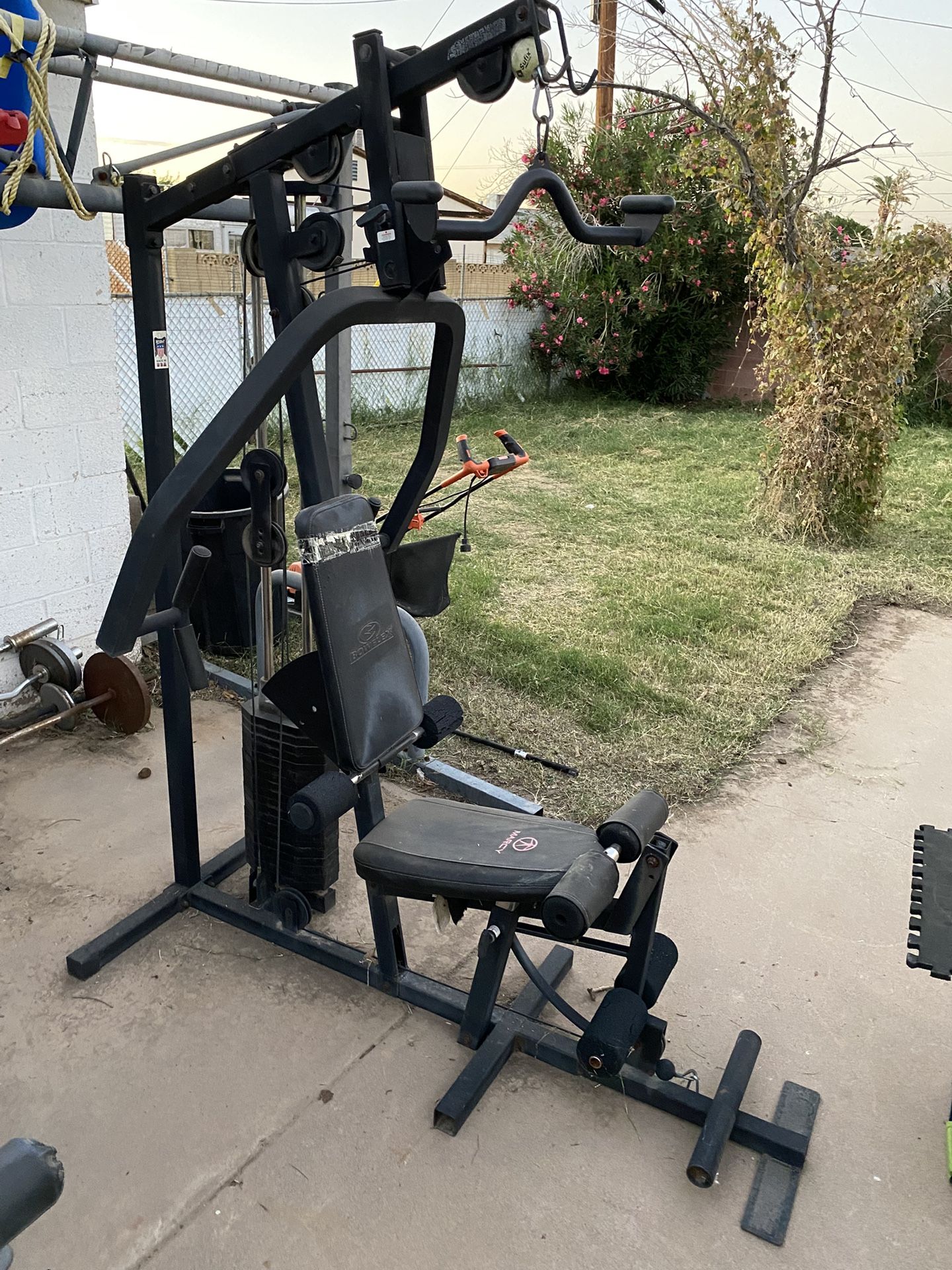 Custom Made Home Gym Many Different Workout Possibilities - Would Make A Great Gift