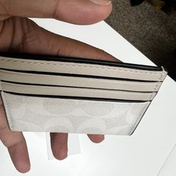 Coach Wallet Mens White 