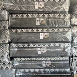 Brand New Mattresses Comes With Box Spring In Factory Plastic 