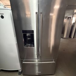 Kitchenaid Counter Depth Stainless Steel Refrigerator 
