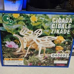 Harbor Freight Tools #040692 Cicada Wood Puzzle NEW