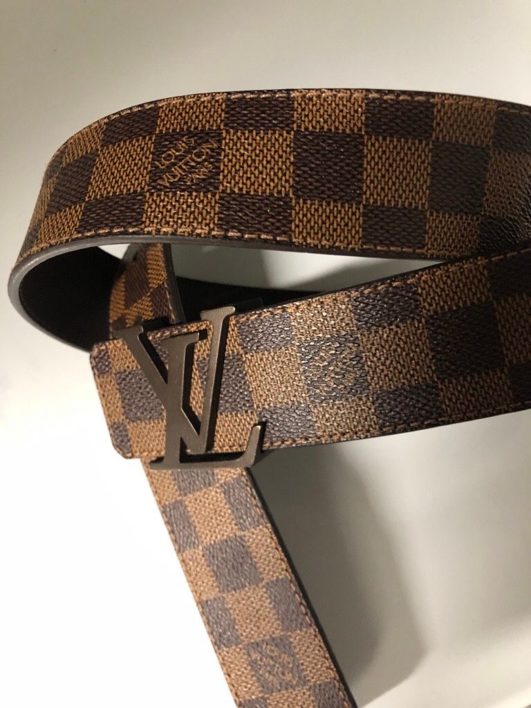 brown genuine leather Louis Vuitton belt size 48 / 120 for Sale in Danbury,  CT - OfferUp