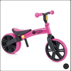 Brand New Unopened Velo Junior Balance Bike Toddler Bike Pink