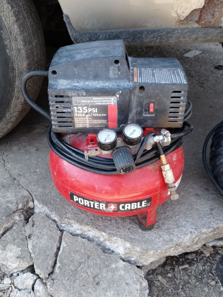 Porter Cable Pancake Compressor