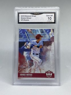 Shohei Ohtani 2018 Panini “Diamond King GMA Graded 10” Rookie Card (76)