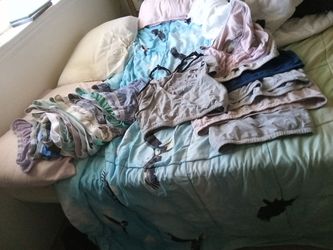 13 undies 8 bras and 1 jeans