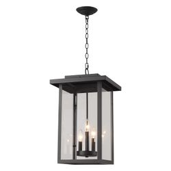Smeike Outdoor Pendant Light Exterior Hanging Lantern