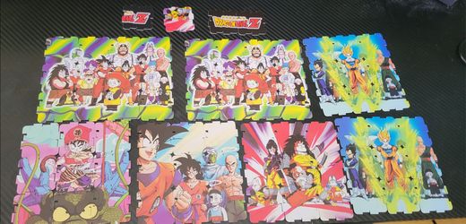 Dragon Ball Z Yokos Interlocking Puzzle Pieces Lot
