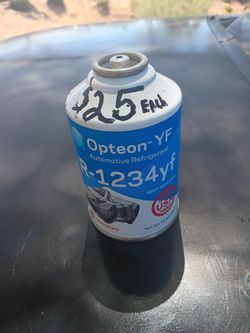 R 1234 yf $25 each 12oz can 2 or more $20 each