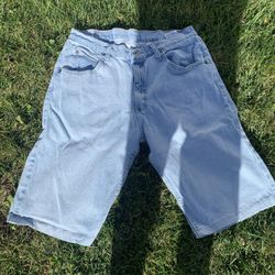 Light Blue Wranger Jorts Size W34 L32
