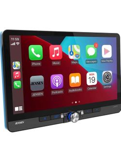 Jensen CAR1215 11.6" Digital Multimedia Receiver w/Apple CarPlay & Android Auto