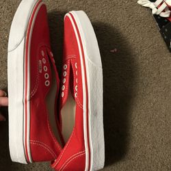 Red Vans