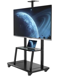 Mobile TV Cart Floor Stand