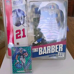 Tiki Barber NY Giants McFarlane Action Figure