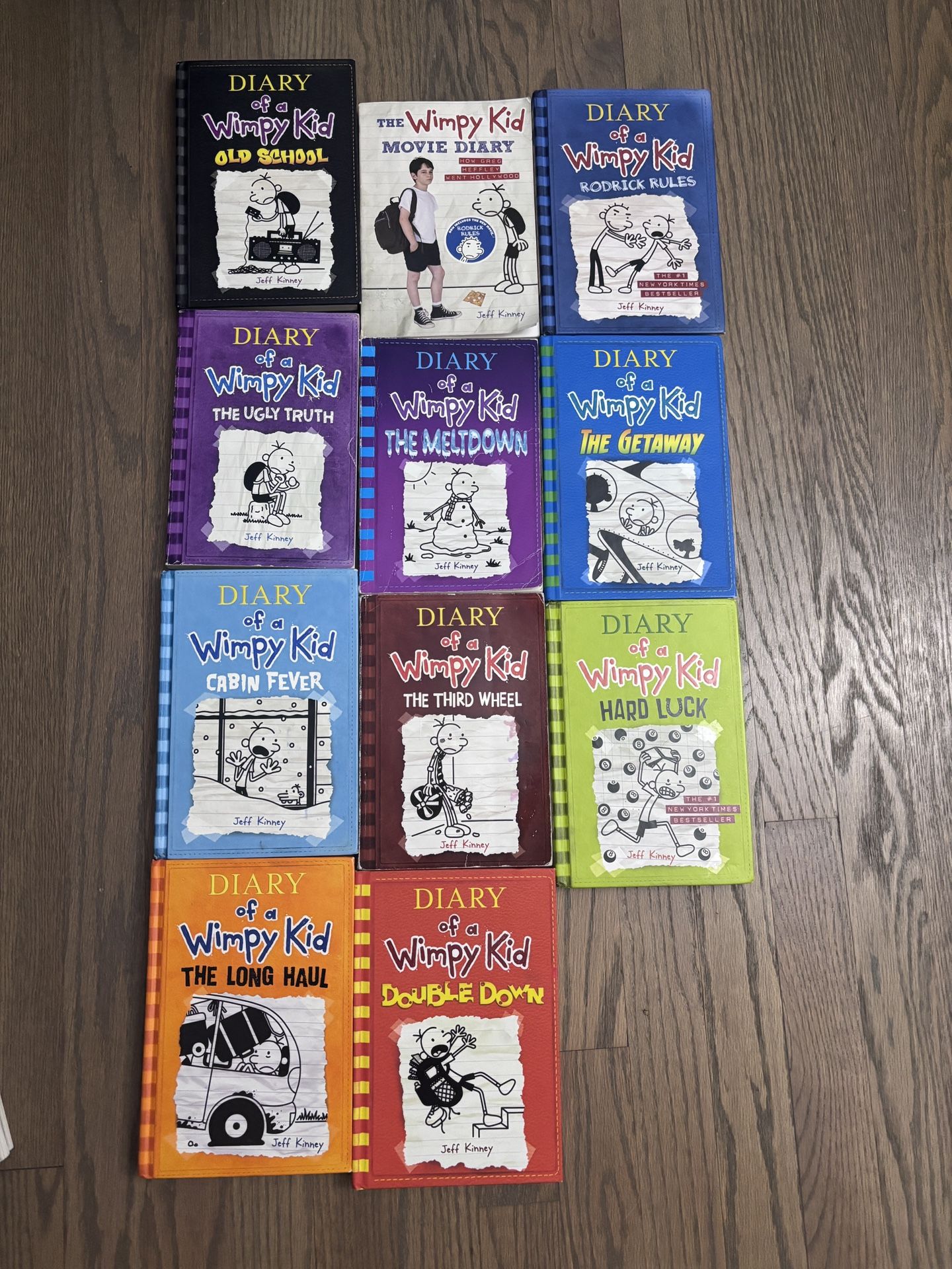 diary of a wimpy kid books