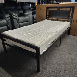 Brand New Twin Bed W/ Memory Foam Matt 6 Inch $269