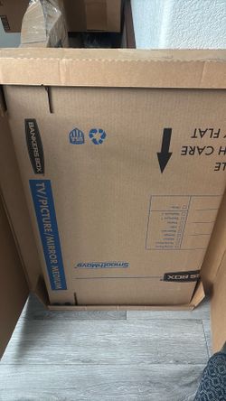 Bankers moving box