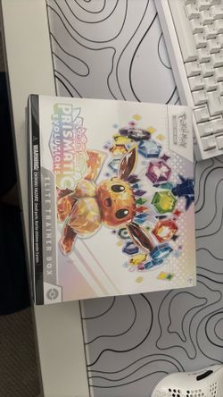Scarlet violet prismatic evolutions elite trainer box