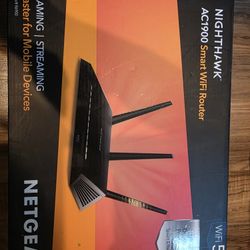 NETGEAR Nighthawk AC1900 Smart WiFi Router – Dual Band Gigabit (R6900-100NAS)
