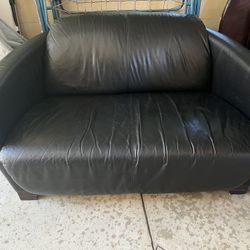 Leather Sofa Loveseat Made In Italy 🇮🇹 
