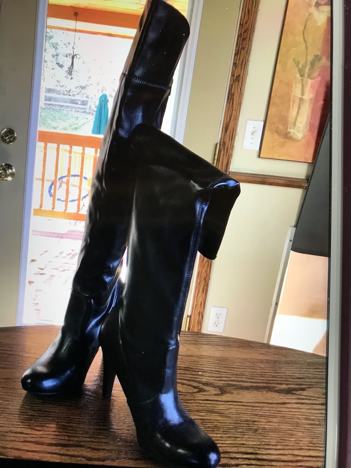 Thigh high boots