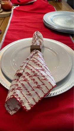 6 Platos plateados de plástico