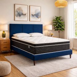 Queen 10” Hybrid Mattress – Supportive & Comfortable