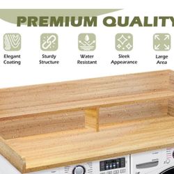 New Laundry Countertop with Storage 