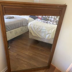 Beautiful Very Old Antique Mirror