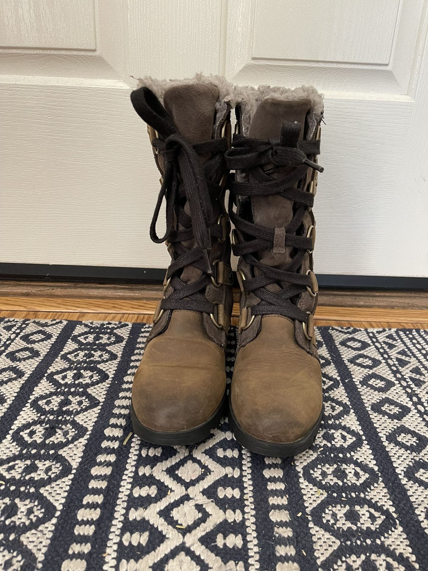 Sorel Emelie Combat Boots