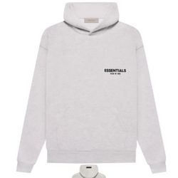 Fear of God Essentials Hoodie 'Light Oatmeal'