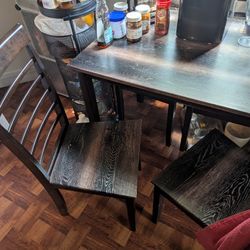 Dining Room Table With 4 Chairs