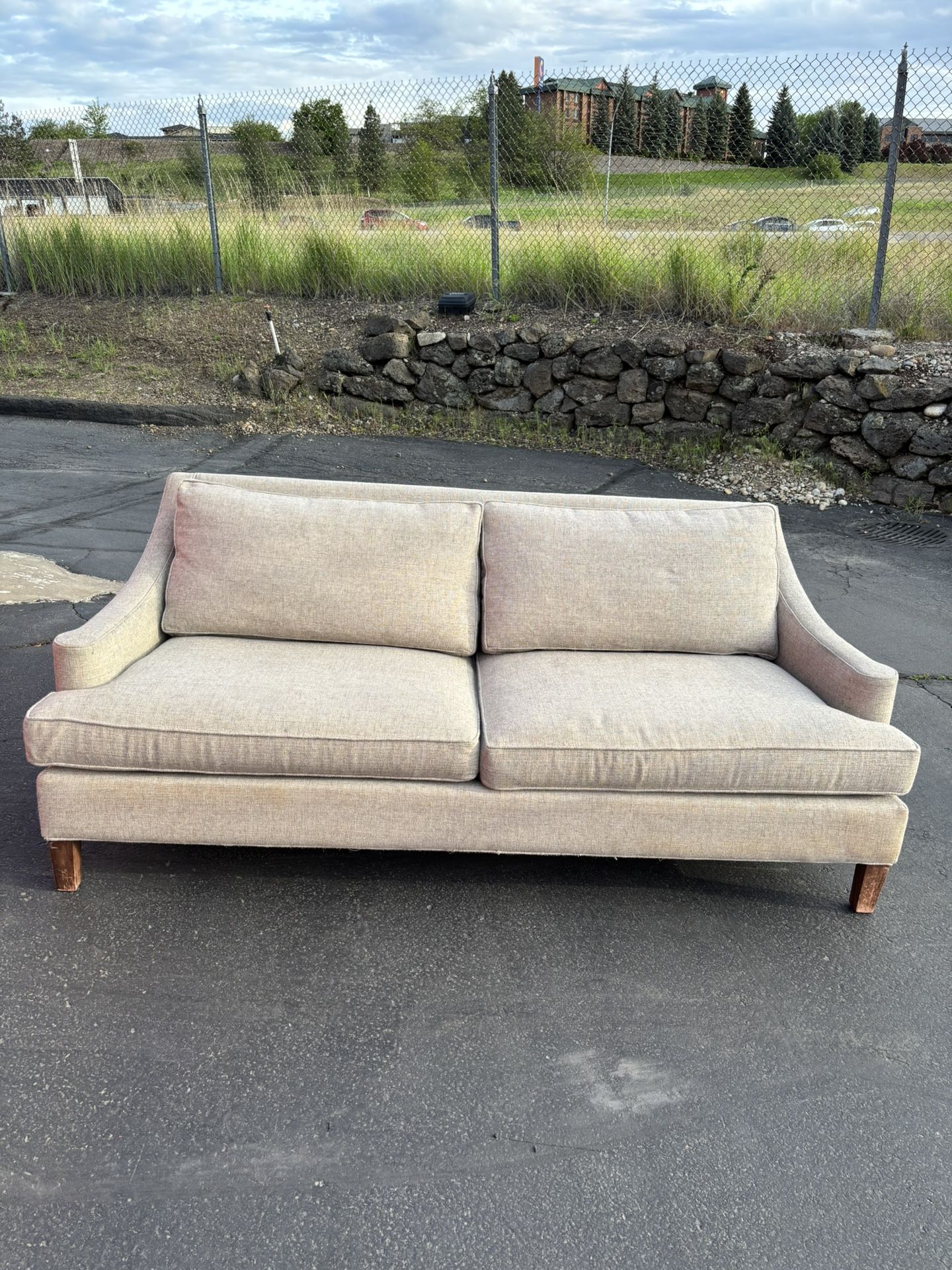 Light Grey Couch - FREE DELIVERY