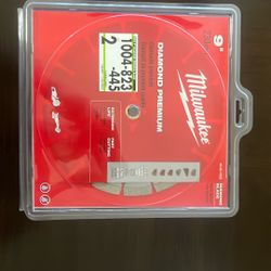 Milwaukee Diamond Premium Blade 9’’ 