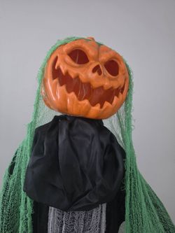 Halloween Pumpkin Head Decoration Figure