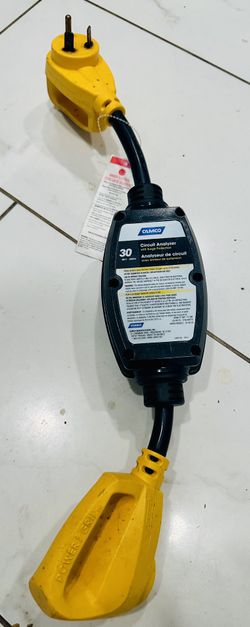 Camco PowerGrip 30-Amp Circuit Analyzer Dogbone