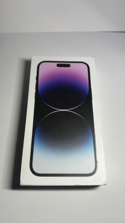 iPhone 14 Pro Max Box ONLY - Deep Purple (256GB) 📦